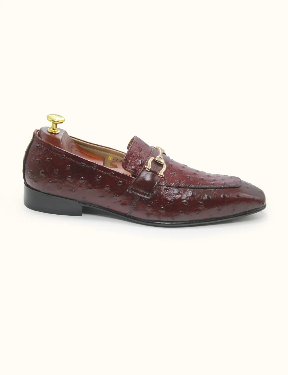 Maroon | Leather Mocasion for Men