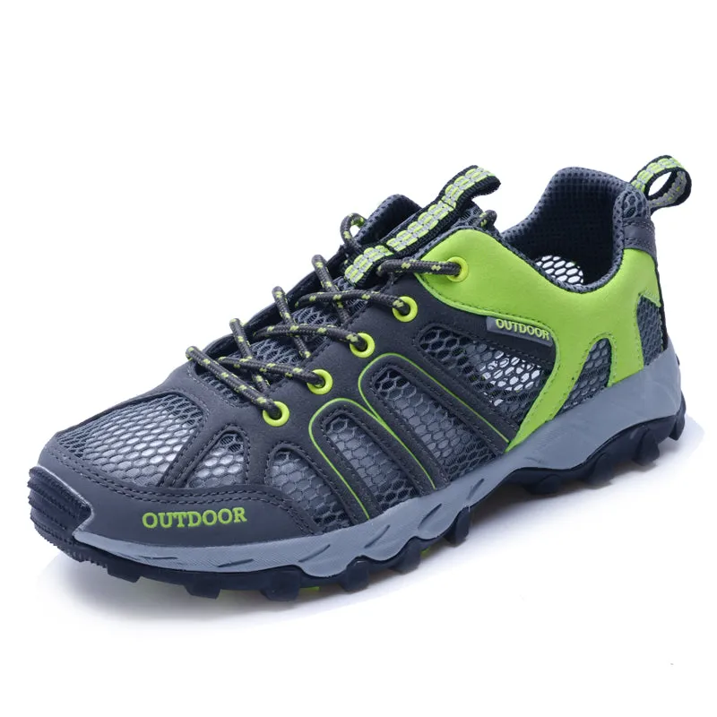 Men's Outdoors Shoes Mesh Net Hiking Trail Trainers | S6110