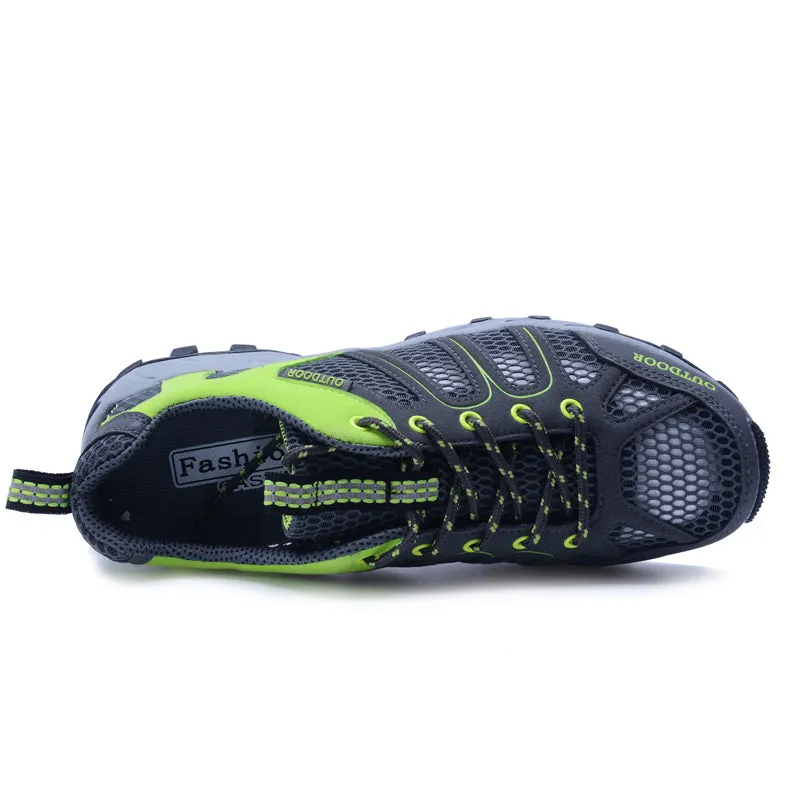 Men's Outdoors Shoes Mesh Net Hiking Trail Trainers | S6110