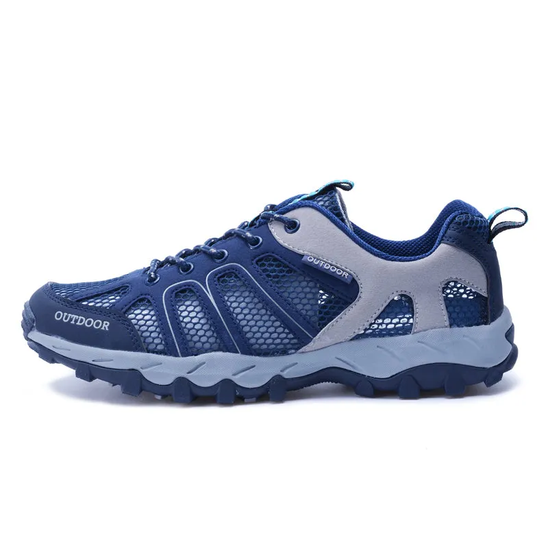 Men's Outdoors Shoes Mesh Net Hiking Trail Trainers | S6110