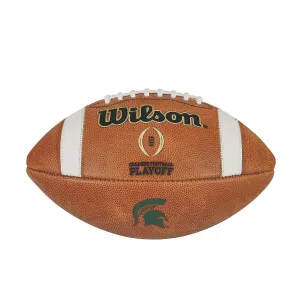 MICHIGAN STATE SPARTANS GAME MODEL AUTHENTIC GST WILSON COLLEGE FOOTBALL PLAYOFF FOOTBALL