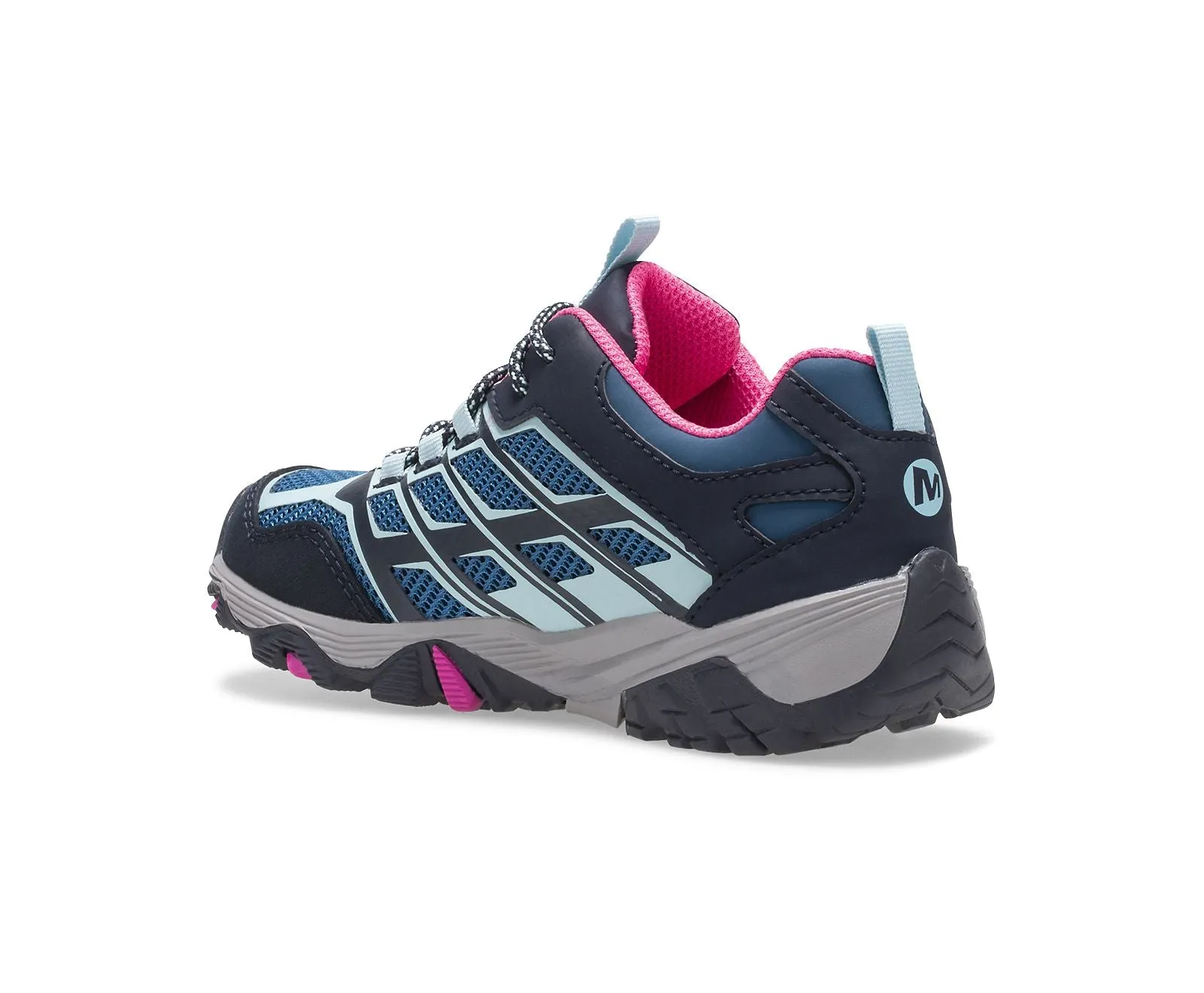 MOAB FST Low Kid's WP Hiker - Arctic/Ontario/Pink