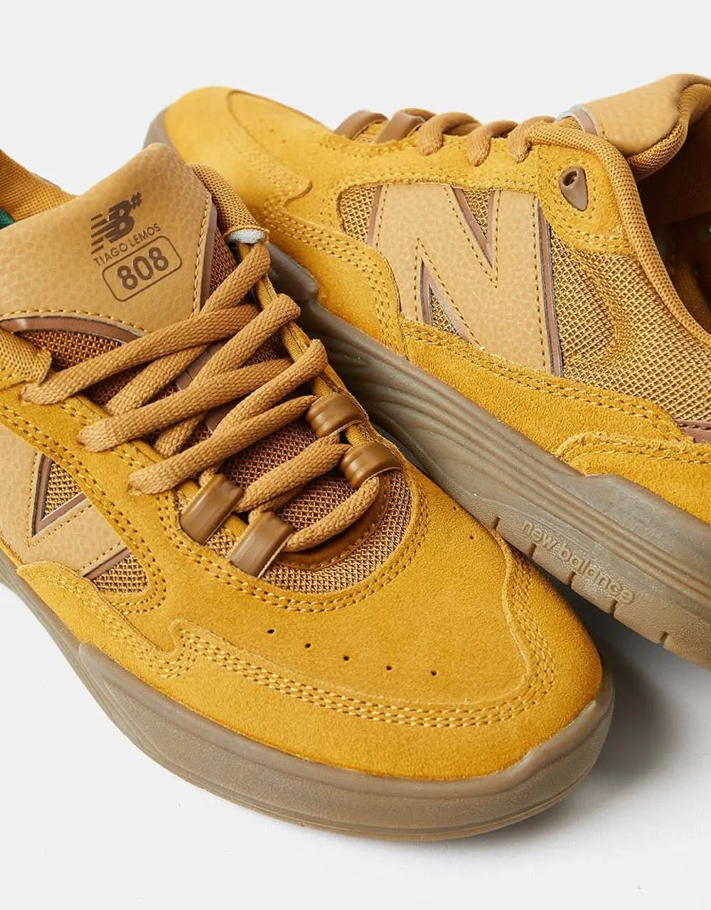 New Balance Numeric 808 Skate Shoes - Wheat/Gum