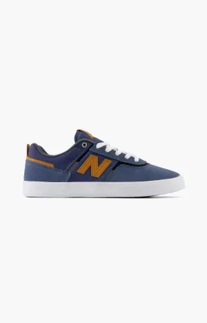 New Balance Numeric NM306OLG Jamie Foy Shoe, Vintage Indigo/Brown