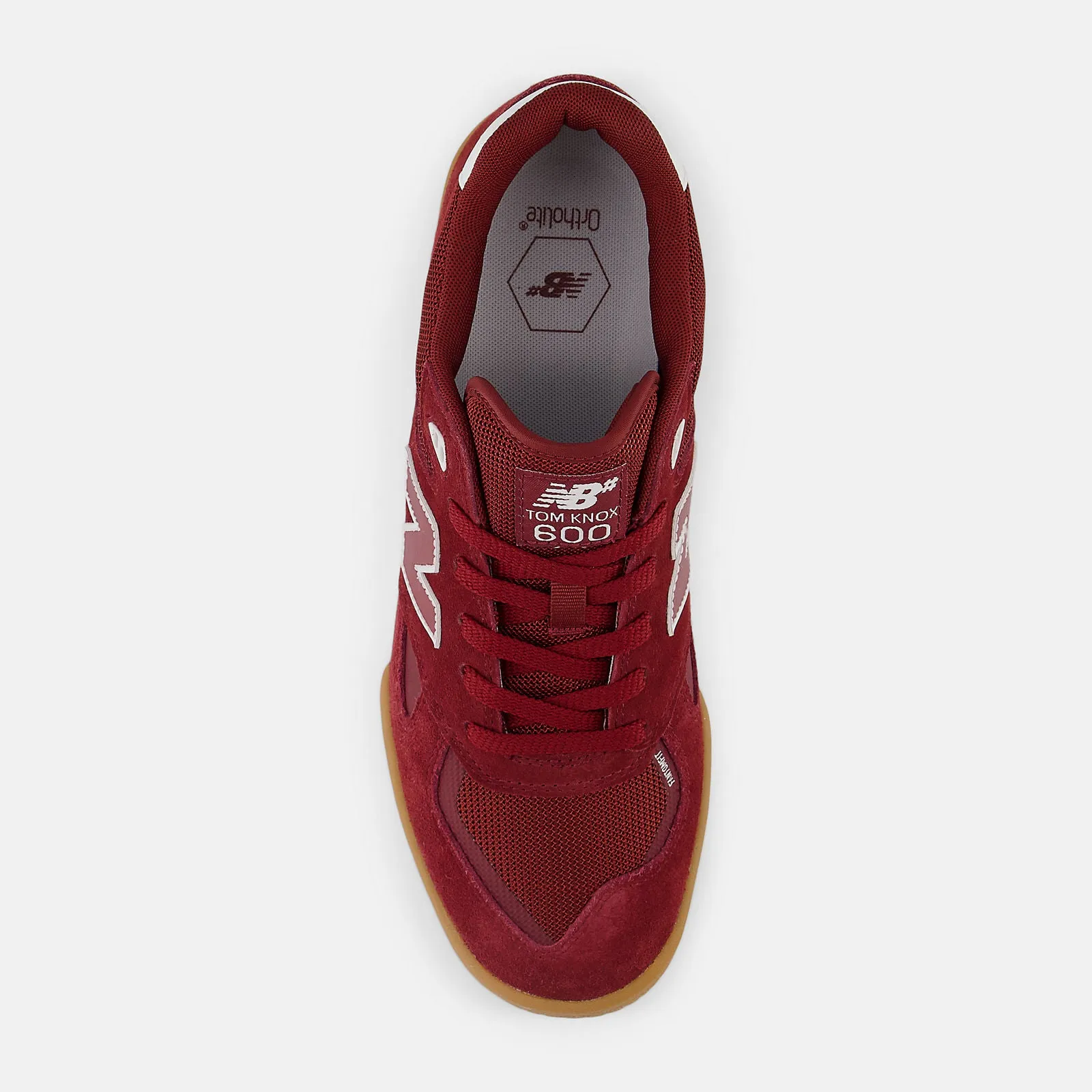 New Balance Numeric Tom Knox 600 - BURGUNDY/GUM