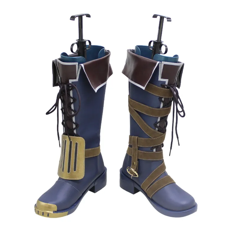 New League of Legends LOL Arcane Vi Cosplay Boots