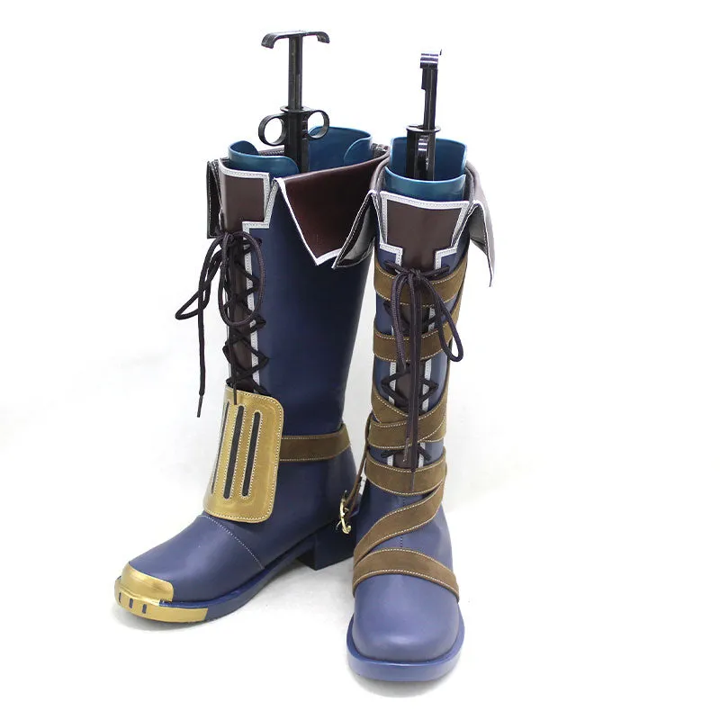 New League of Legends LOL Arcane Vi Cosplay Boots