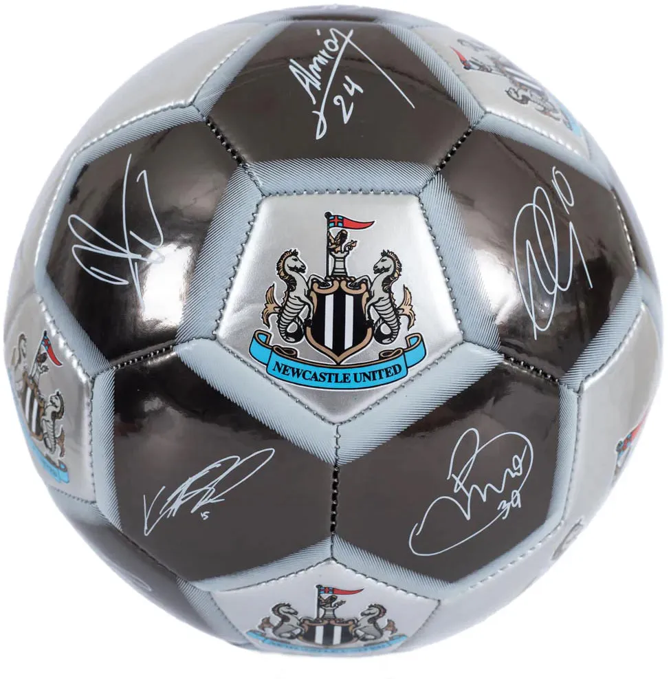 Newcastle United Signature Football - Black