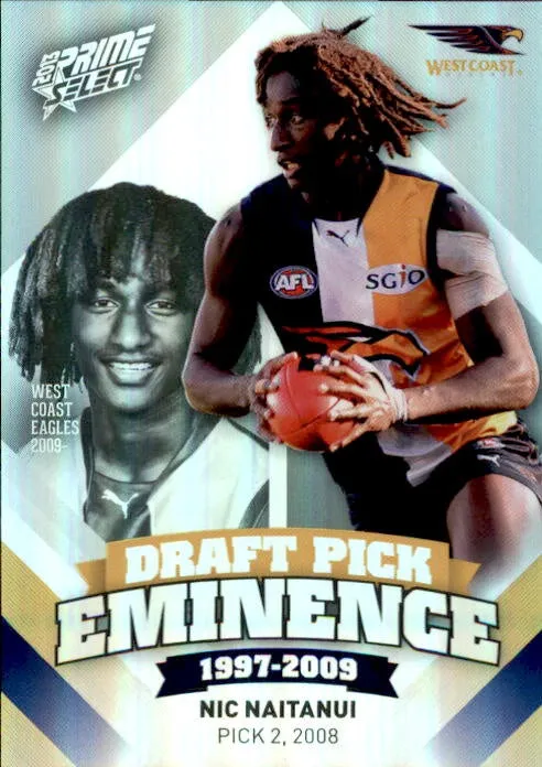 Nic Naitanui, Draft Pick Eminence, 2013 Select AFL Prime