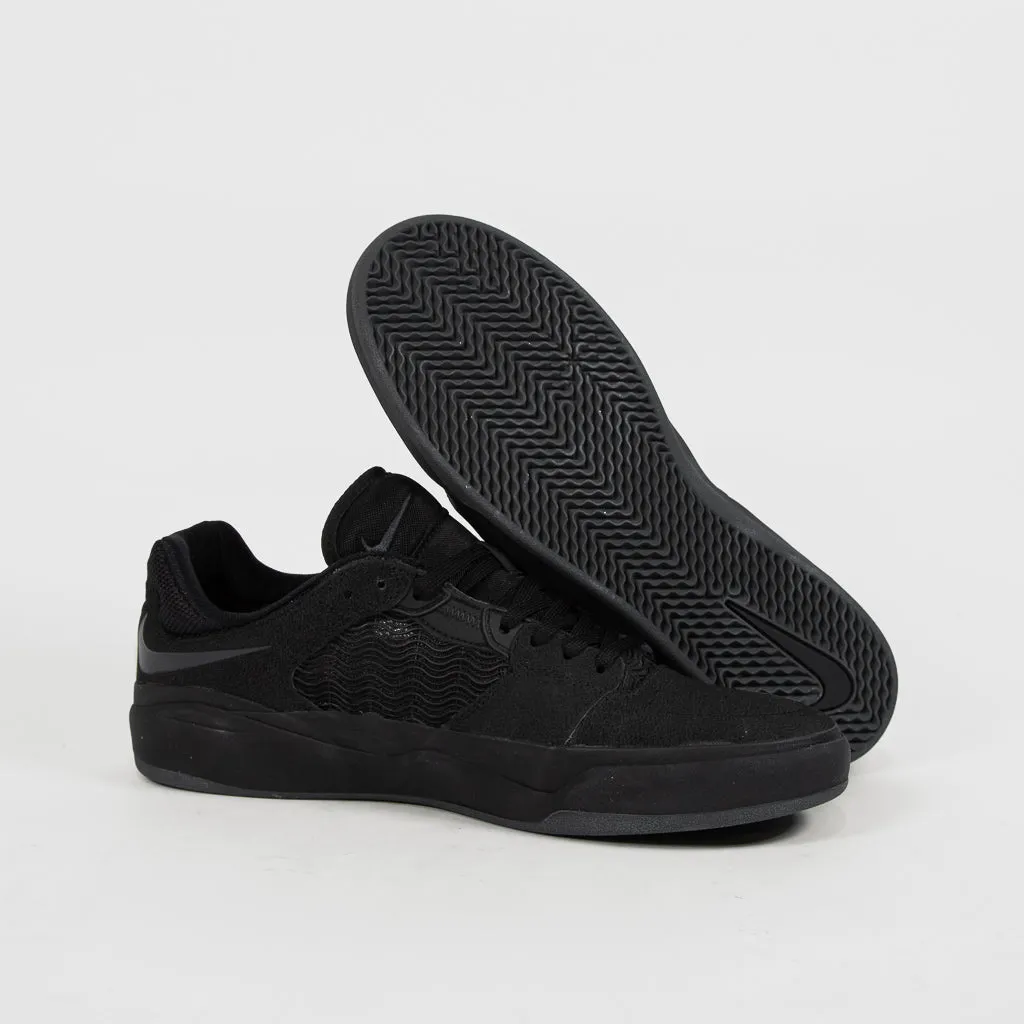 Nike SB - Ishod Wair Premium Leather Shoes - Black / Black / Black