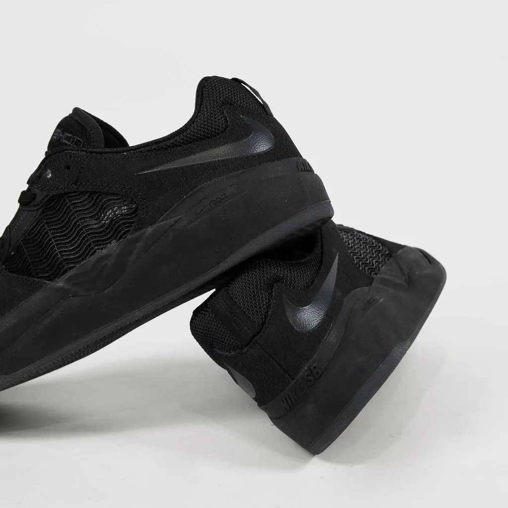 Nike SB - Ishod Wair Premium Leather Shoes - Black / Black / Black