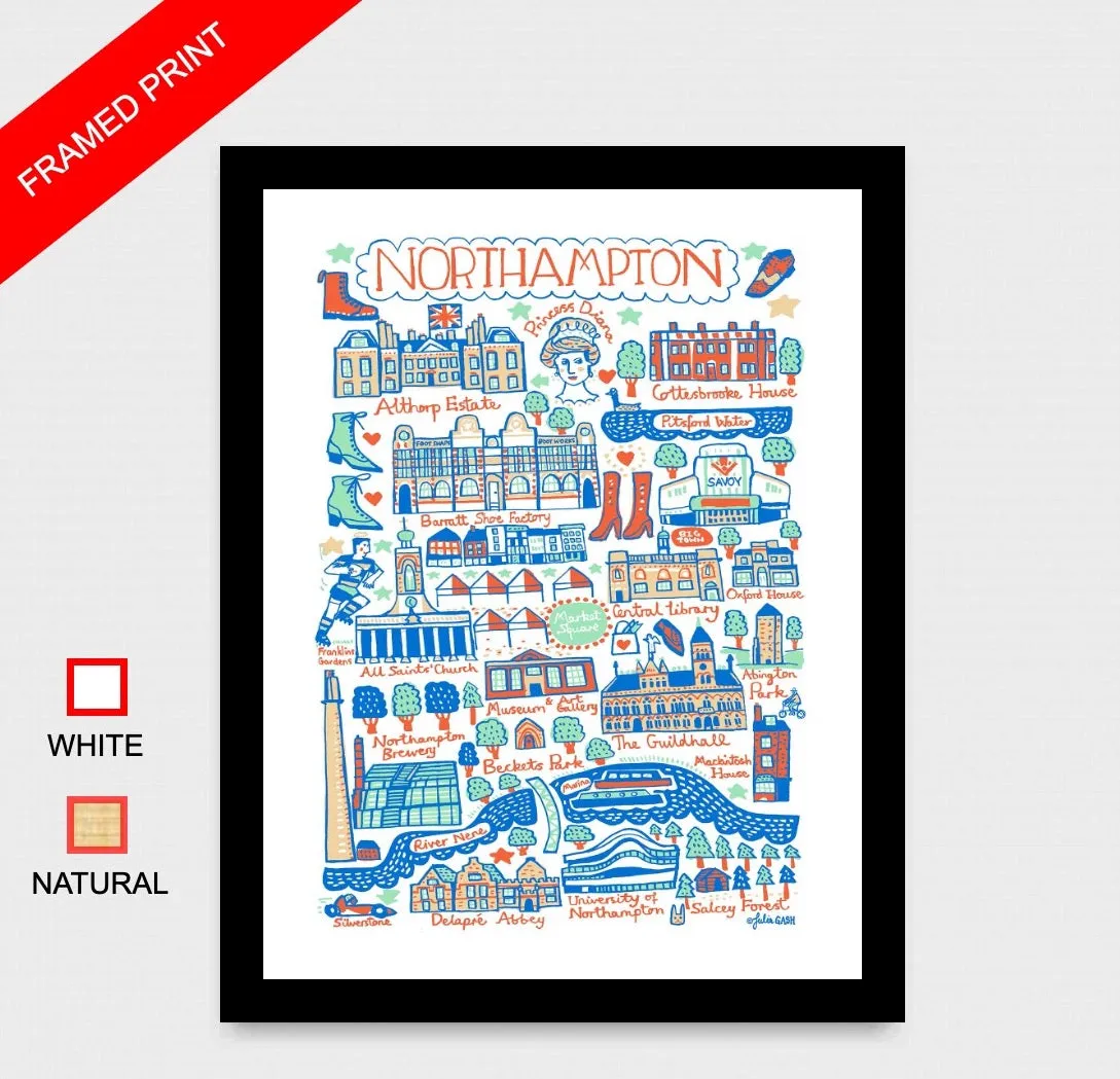 Northampton Art Print