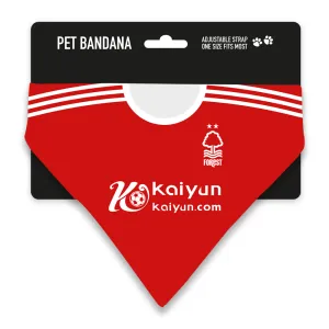 Nottingham Forest 23/24 Home Pet Bandana