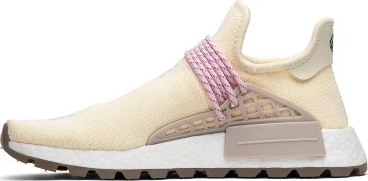 Pharrell x N.E.R.D. x Adidas NMD Human Race Trail 'Cream'' Yellow Shoes Men Women Sneaker !!! CYBER MONDAY SALE !!!