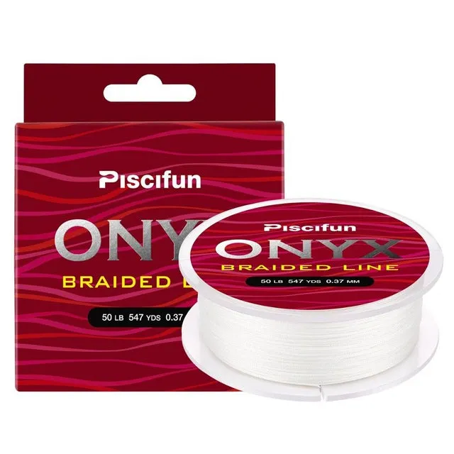 Piscifun 500M Braided Fishing Line 10lb 20lb 25lb 30lb 40lb 45lb 50lb 60lb 80lb 100lb 150lb Weaves Multifilament Fishing Line