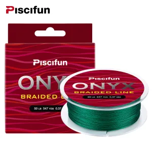 Piscifun 500M Braided Fishing Line 10lb 20lb 25lb 30lb 40lb 45lb 50lb 60lb 80lb 100lb 150lb Weaves Multifilament Fishing Line