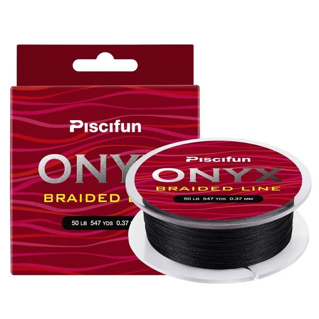 Piscifun 500M Braided Fishing Line 10lb 20lb 25lb 30lb 40lb 45lb 50lb 60lb 80lb 100lb 150lb Weaves Multifilament Fishing Line