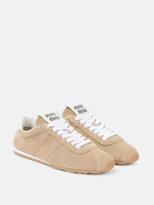 Plume suede sneakers