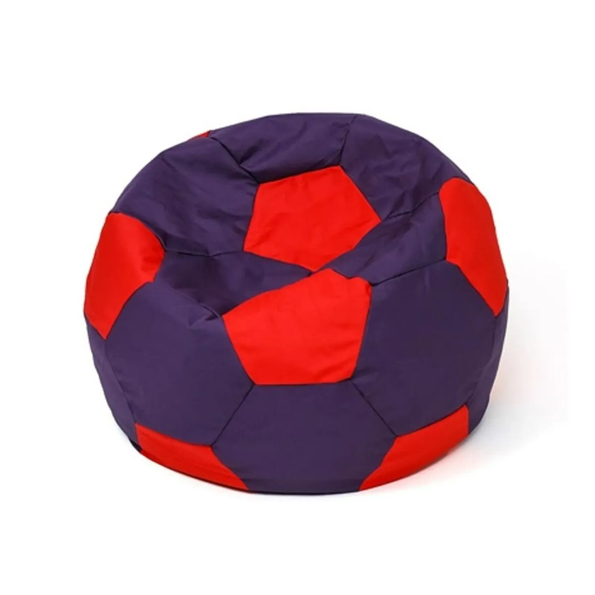 Pouffe GO GIFT Red Purple Oxford Football