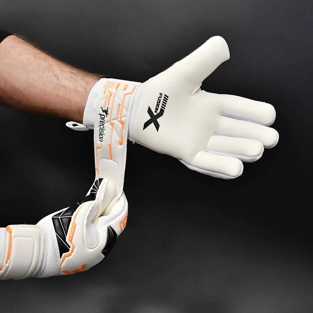 Precision Junior Fusion X Negative Replica GK Gloves Size 5