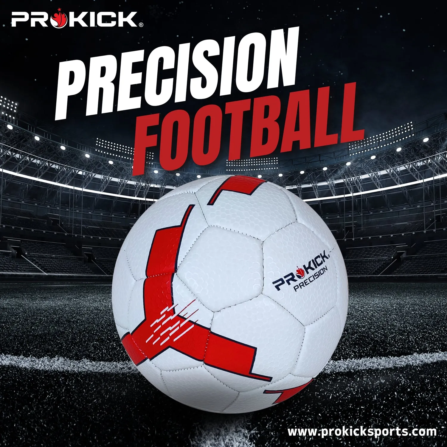 Prokick Precision Machine Stitched 32 Panel Footballs