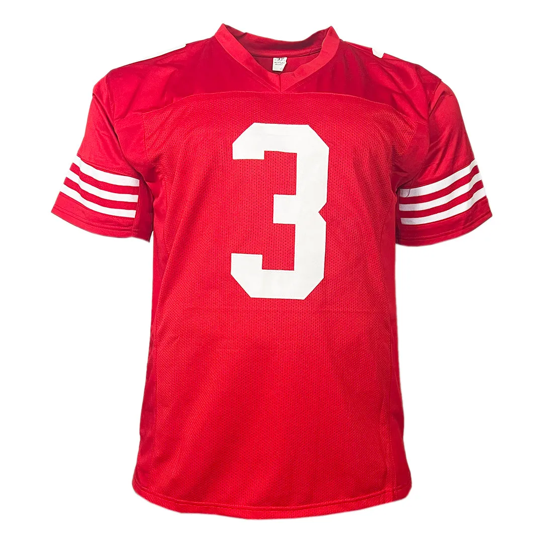 Ray-Ray McCloud Signed San Francisco Red Football Jersey (JSA)