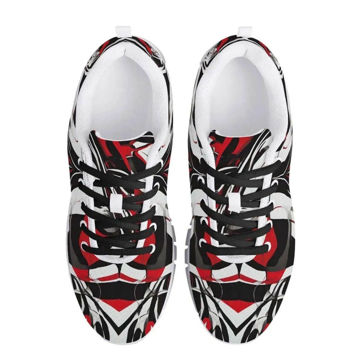 Red White and Black Men's Shoes