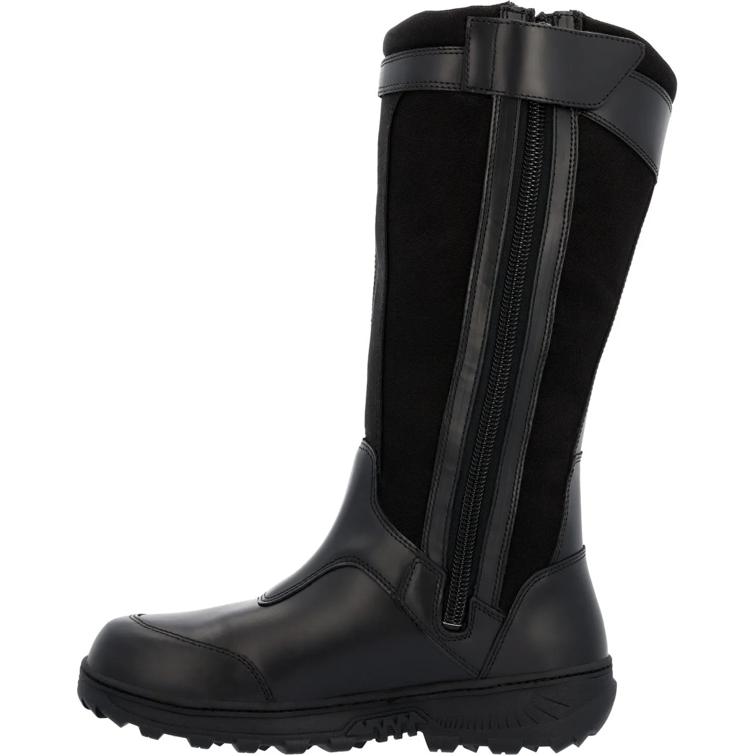 Rocky Mens Black Leather Havoc Search and Rescue Hunting Boots