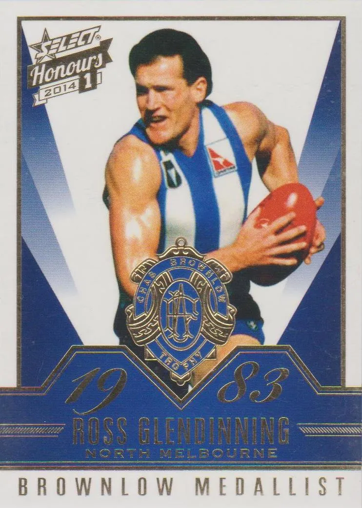 Ross Glendinning, Brownlow Gallery, 2014 Select AFL Honours 1