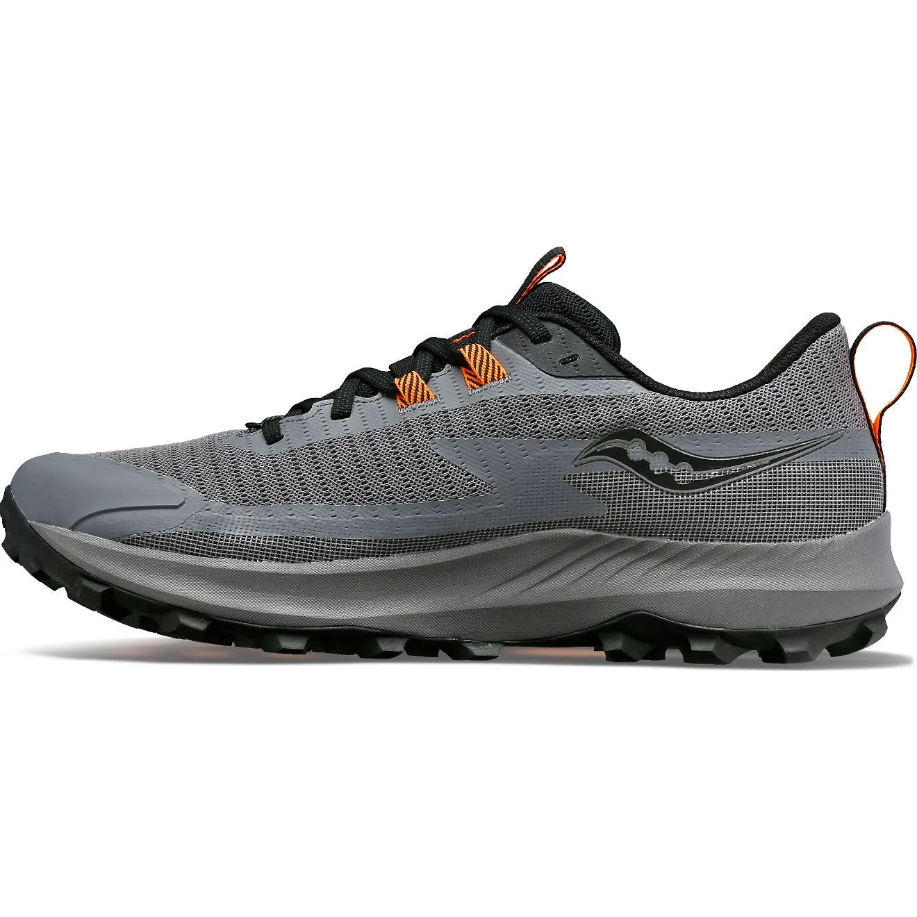 Saucony Peregrine 13 GTX (Mens) - Gravel/Black