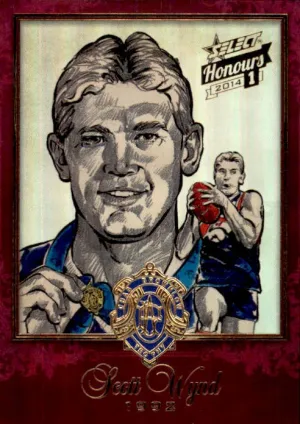 Scott Wynd, Brownlow Sketch, 2014 Select AFL Honours 1