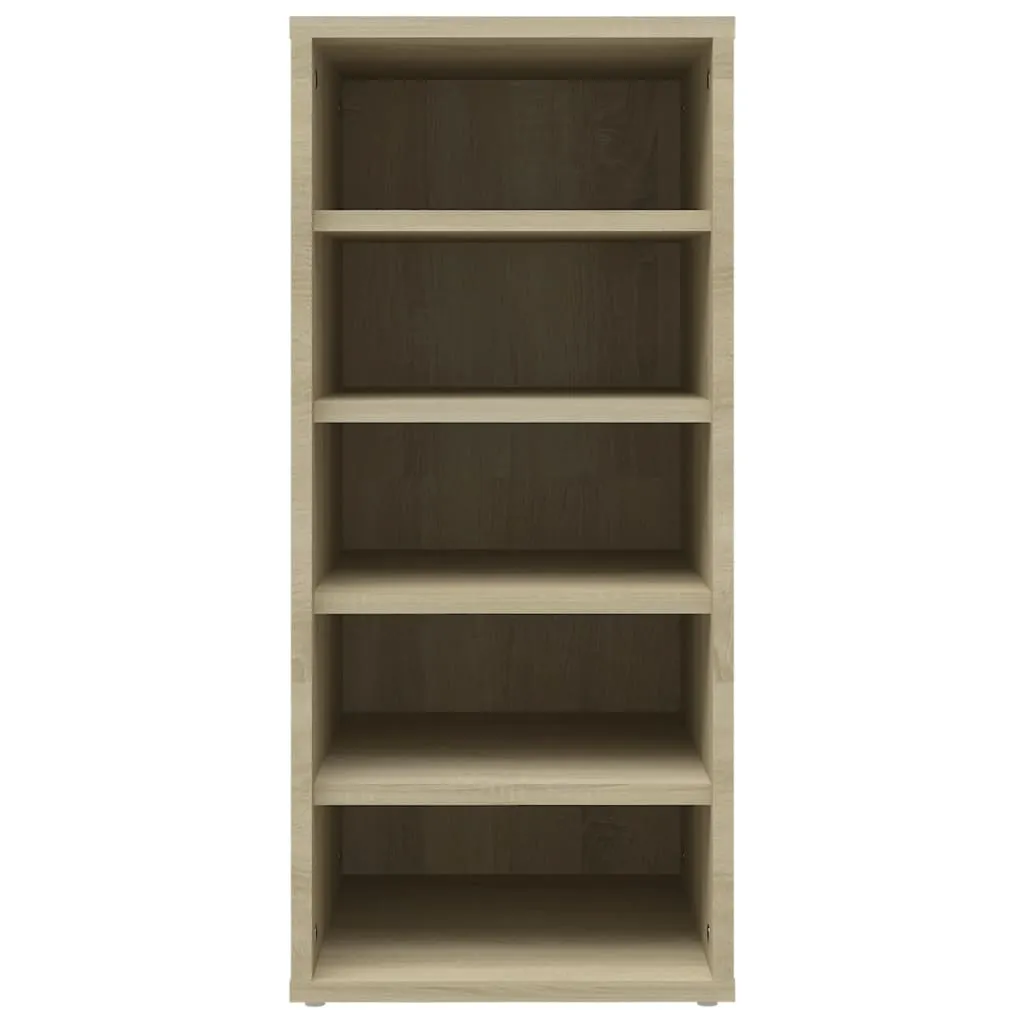 Shoe Cabinet Sonoma Oak 31.5x35x70 cm Engineered Wood