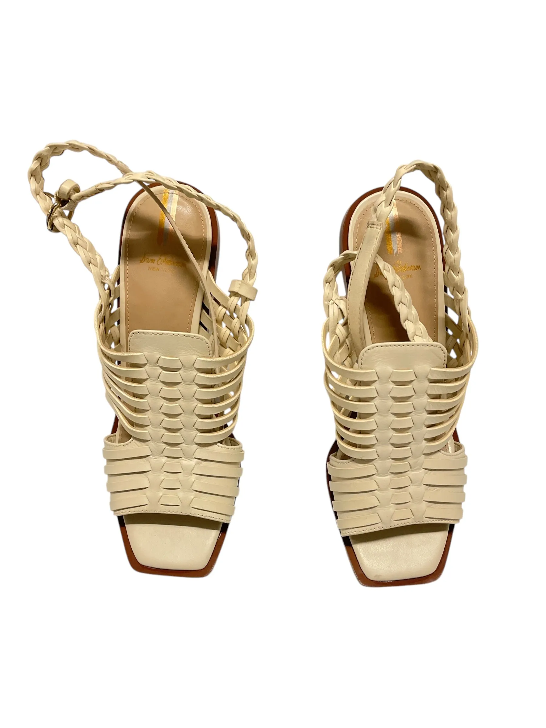 Shoes Heels Block By Sam Edelman In Cream, Size: 8.5