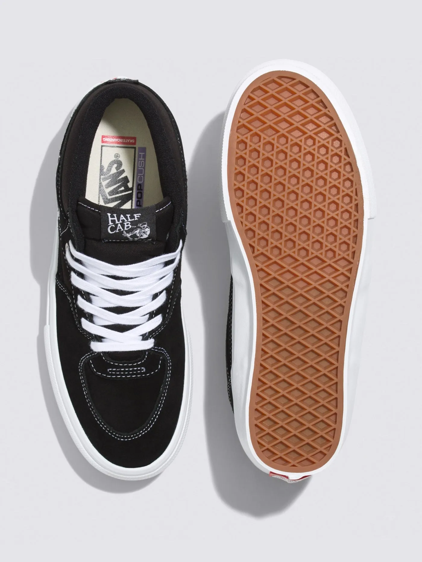 Skate Half Cab Black/White Shoes