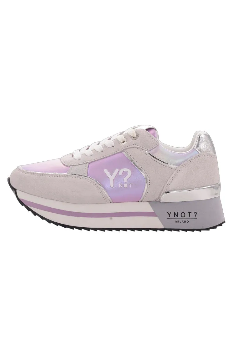 Sneakers YNOT da Donna - lilla YNP4540WHTORCHIDEA