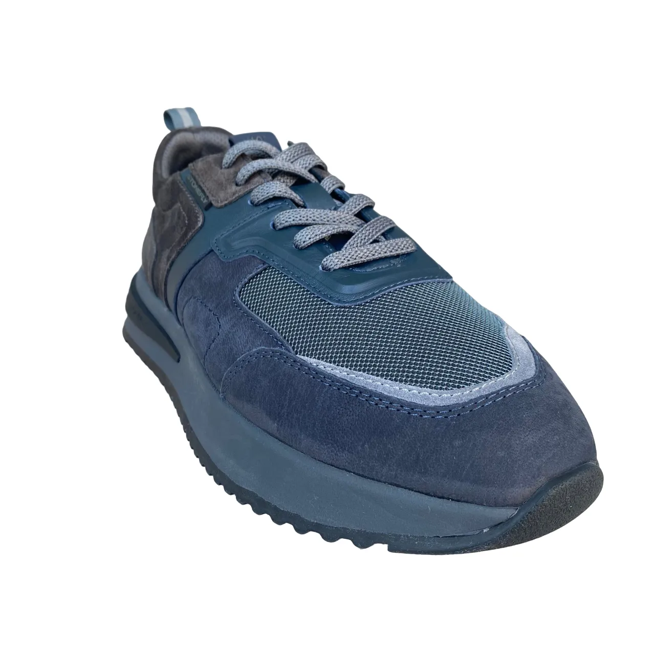 Stonefly scarpa sneakers da uomo Fly 2 220398 BI8 blu-grigio