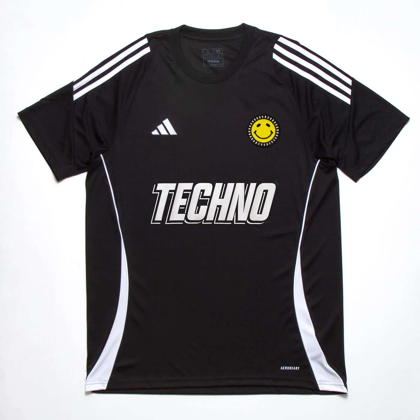 Techno United FC Tiro 24 - Training Jersey - Black/White