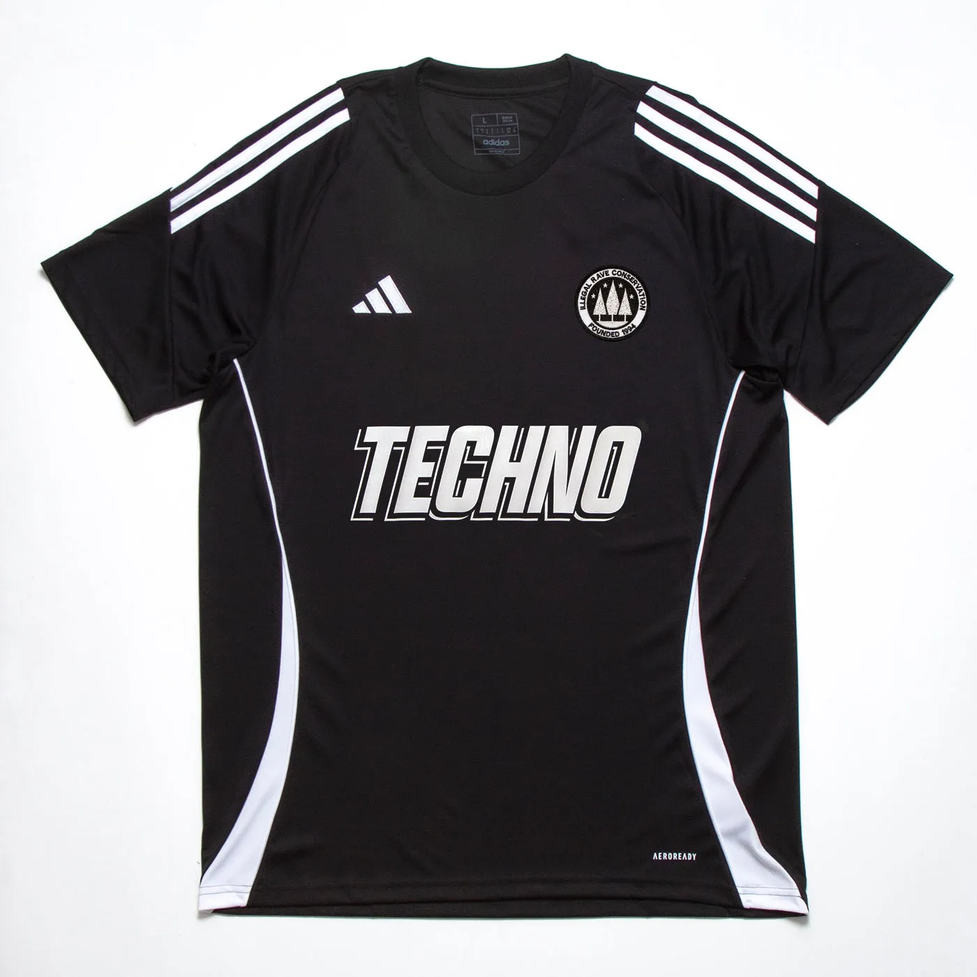 Techno United FC Tiro 24 - Training Jersey - Black/White