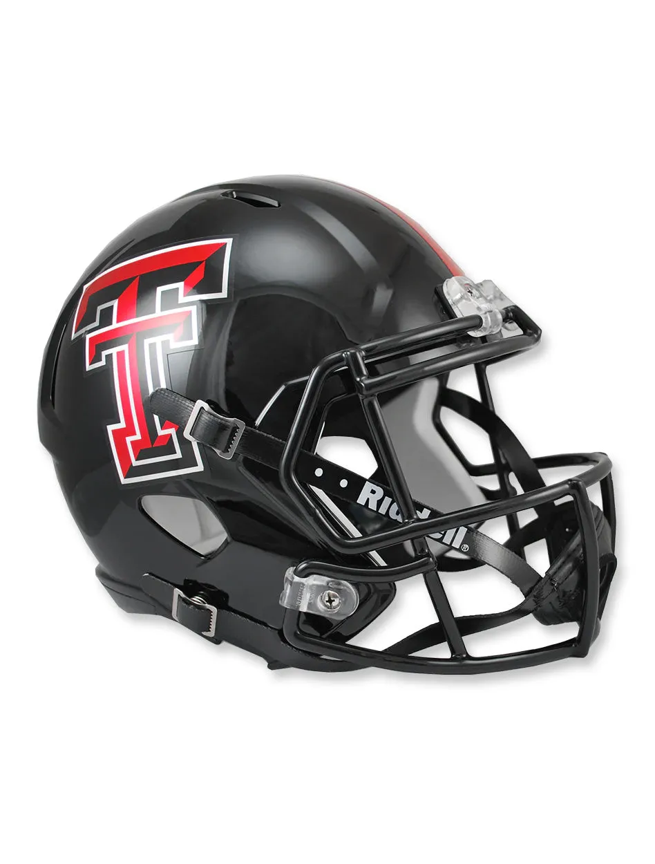 Texas Tech Double T Revolution Speed Full-Size Replica Football Helmet