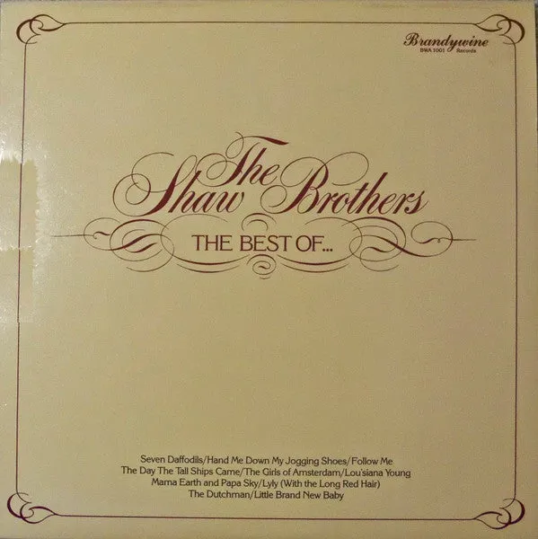 The Shaw Brothers - The Shaw Brothers   THE BEST OF... (LP) (NM or M-)