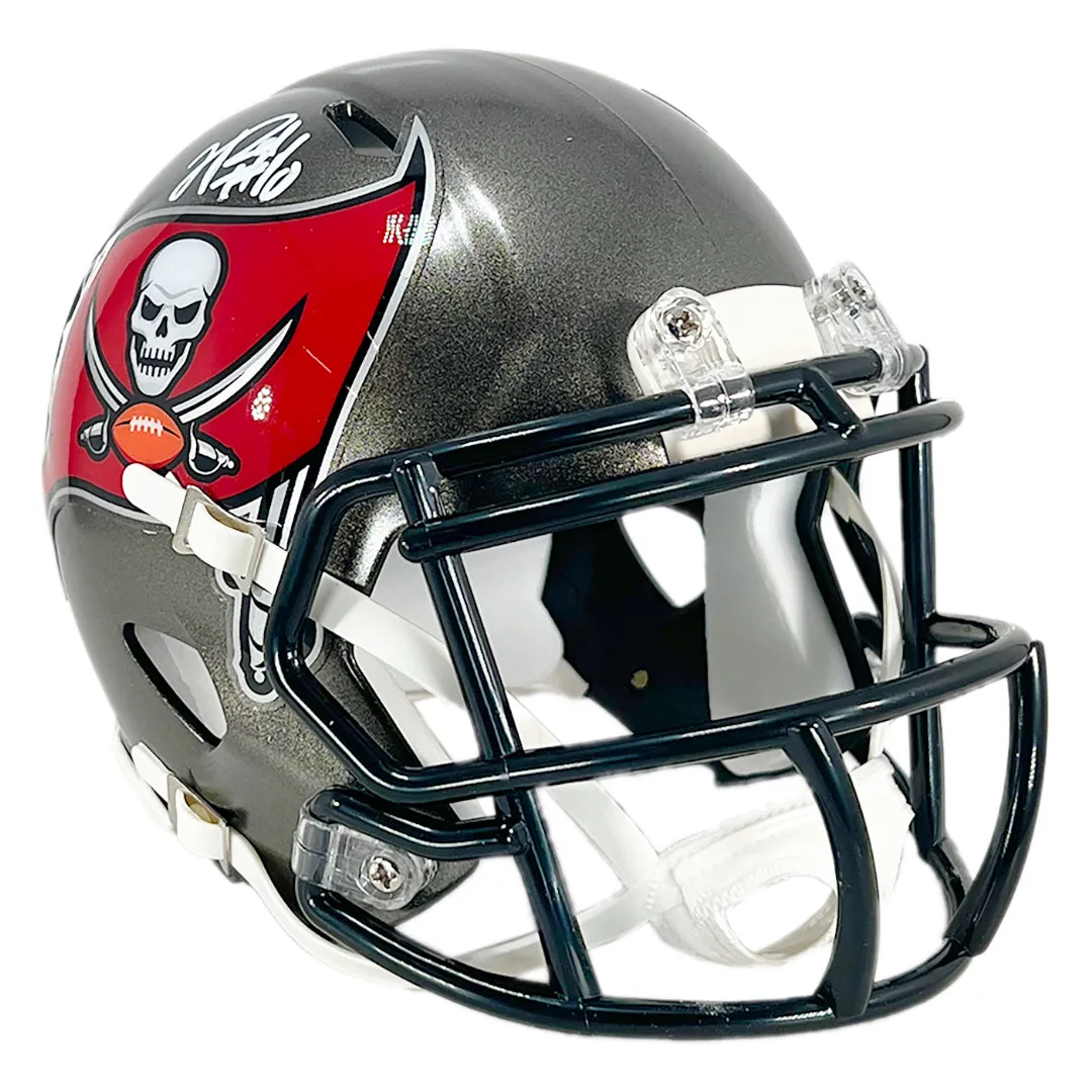 Trey Palmer Signed Tampa Bay Buccaneers Speed Mini Football Helmet (JSA)