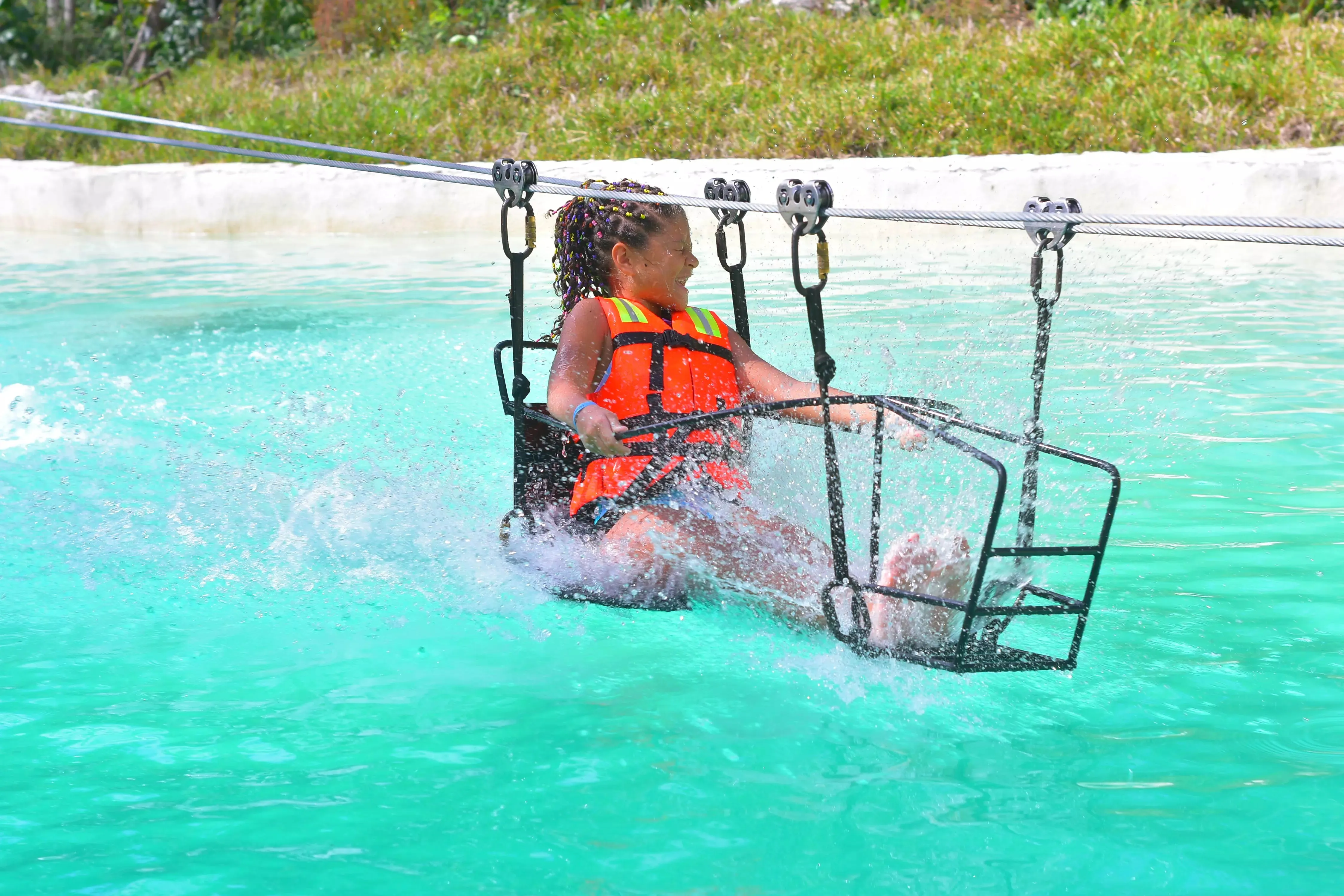 Tulum Aquatic Xplosion: Zip Lines, Rappel, ATV, and Cave Cenote Adventure