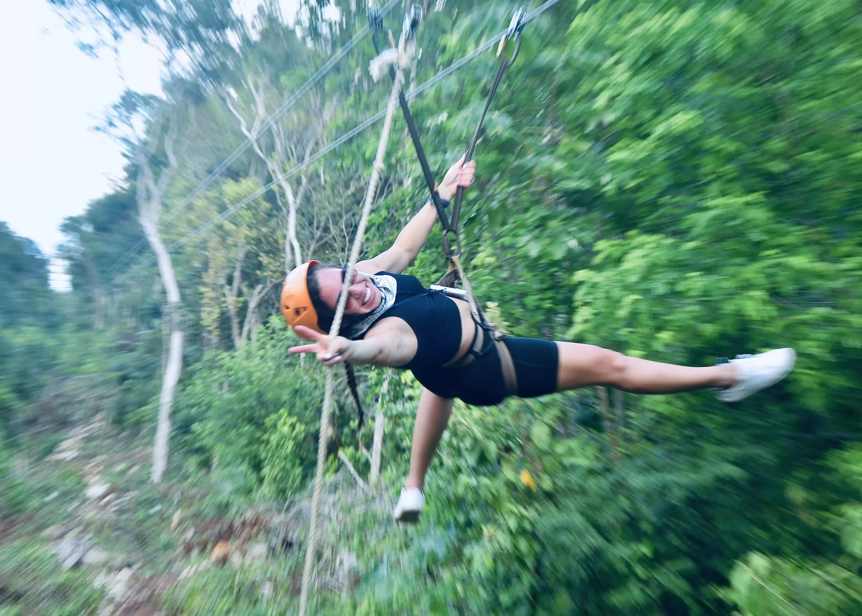 Tulum Aquatic Xplosion: Zip Lines, Rappel, ATV, and Cave Cenote Adventure