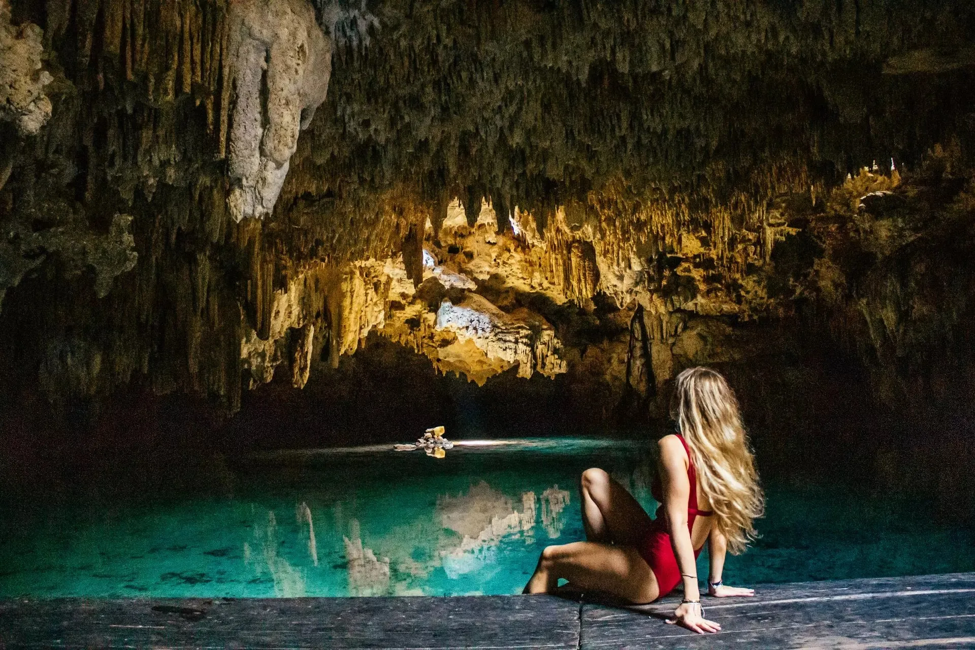 Tulum Aquatic Xplosion: Zip Lines, Rappel, ATV, and Cave Cenote Adventure