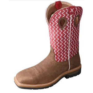 TWISTED X MEN'S LITE WESTERN WORK BOOT- MLCW001