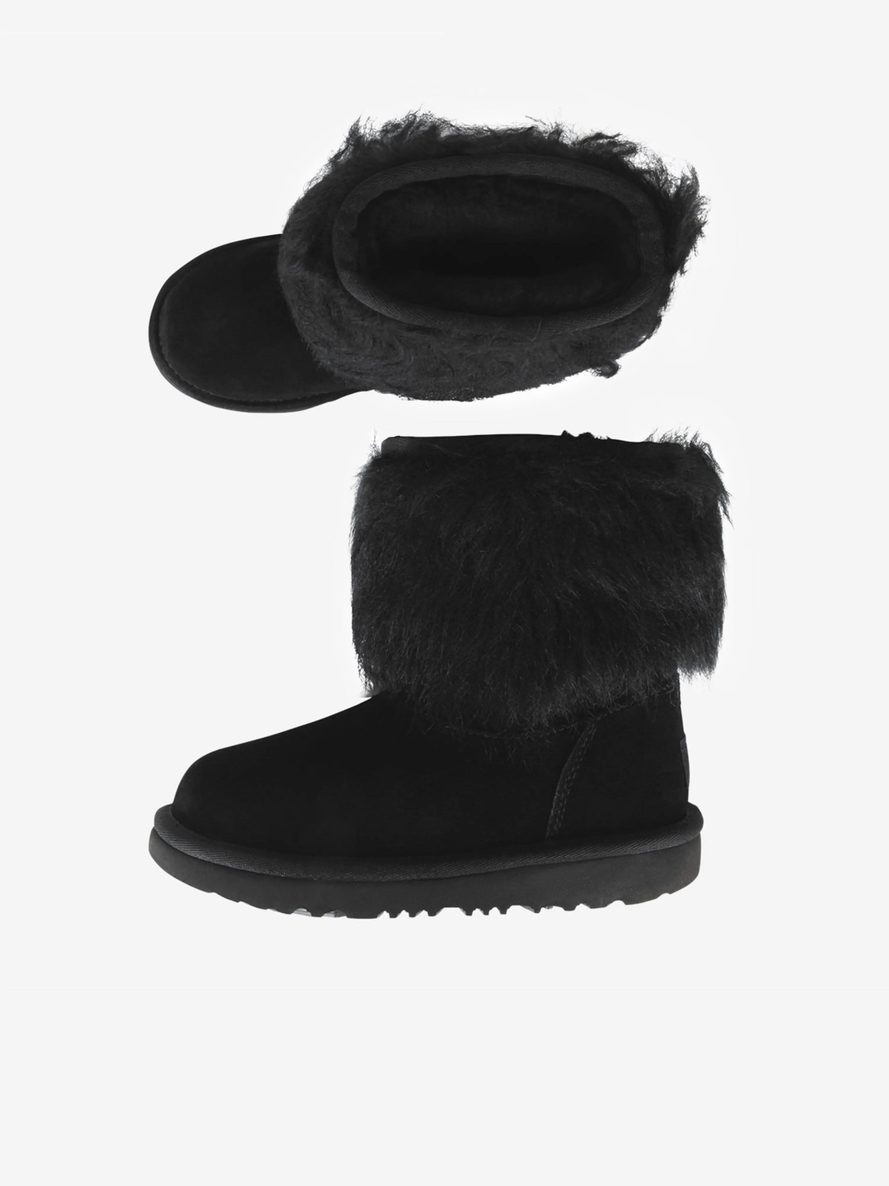 UGG CLASSIC SHORT II FLUFF BOOTS