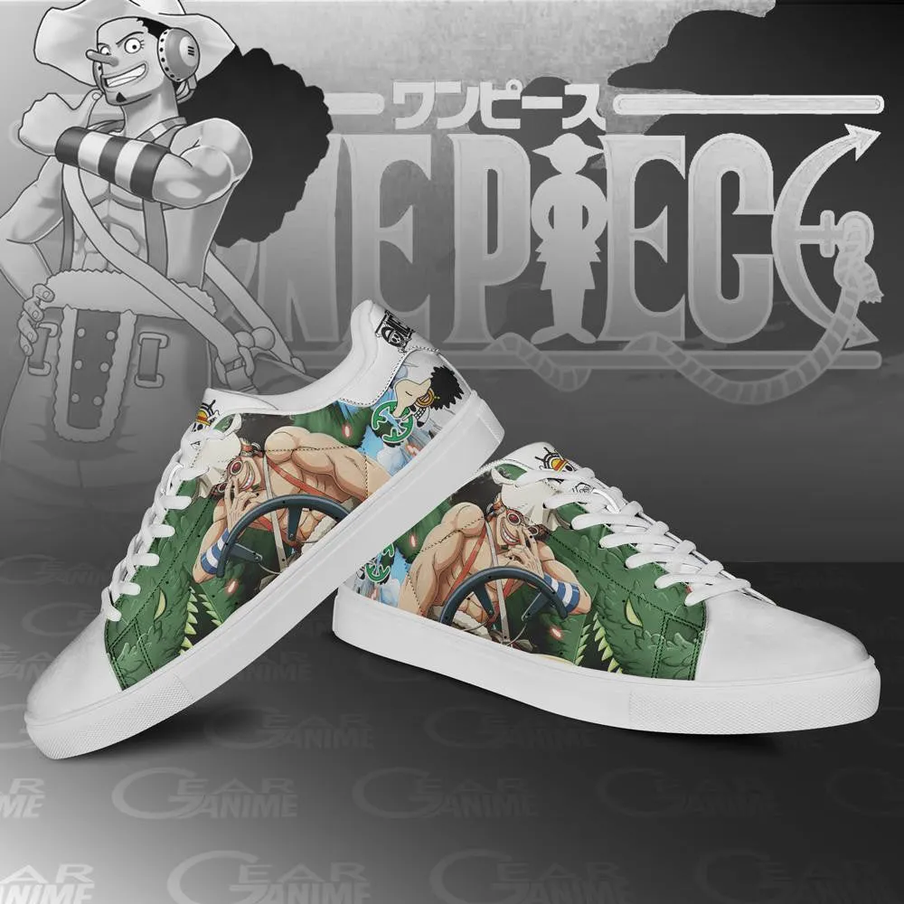 Usopp Skate Shoes OP Custom Anime Shoes