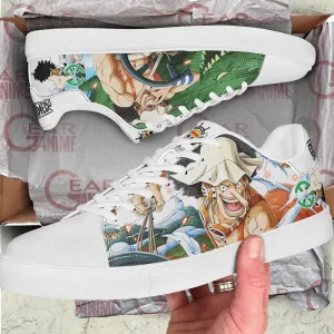 Usopp Skate Shoes OP Custom Anime Shoes