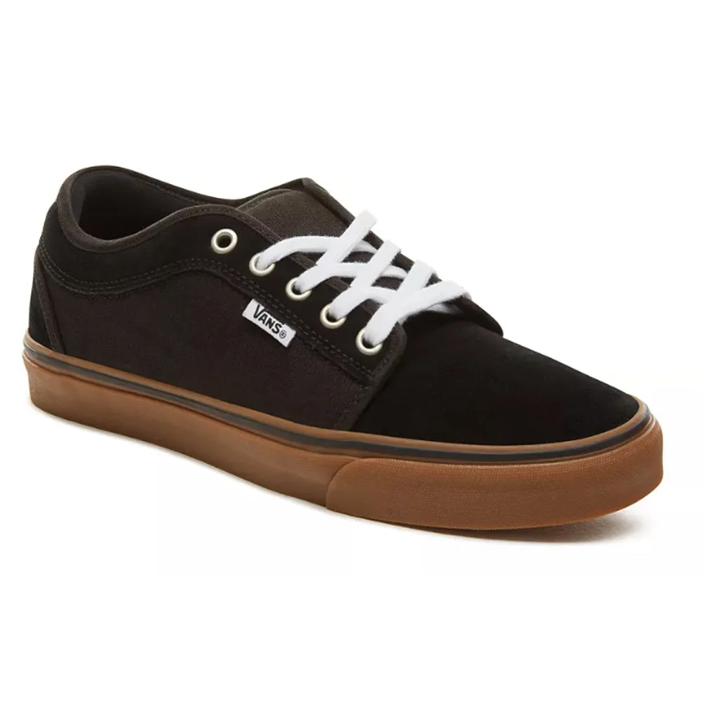 Vans Chukka Low - Black/Black/Gum Skate Shoes