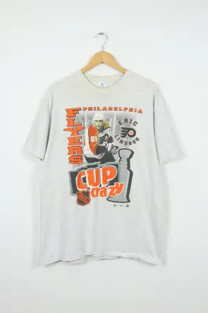 Vintage Philadelphia Flyers Eric Lindros Cup Crazy Tee